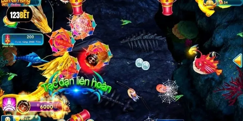 Cách chơi bắn cá 123BET hiệu quả tương đối đơn giản