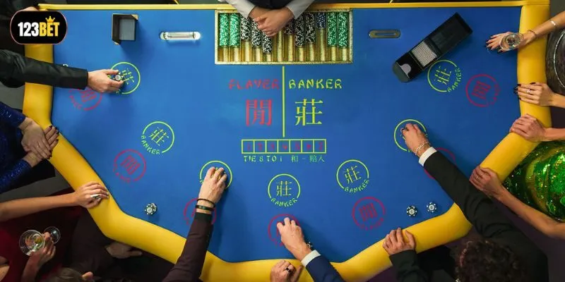 Trải nghiệm Casino chân thực cùng dàn Dealer chuyên nghiệp tại bàn cược Baccarat